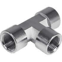 Тройник резьбовой KIPVALVE TST-F-1/8 [M01]