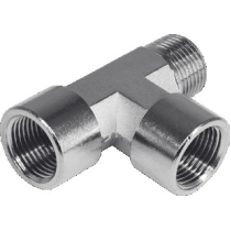 Тройник резьбовой KIPVALVE TST-FMF-3/8 [M01]
