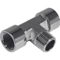 Тройник резьбовой KIPVALVE TST-MFF-1/2 [M01]