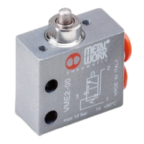 Распределитель с ручным управлением Metalwork VME2-00 NO Ø 4 W3501001100