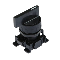 Переключатель двухпозиционный с фиксацией длинный черный Metalwork  W0351000035