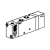 Распределитель с пневмоуправлением Metalwork MPV 26 PNS PC 7062010410