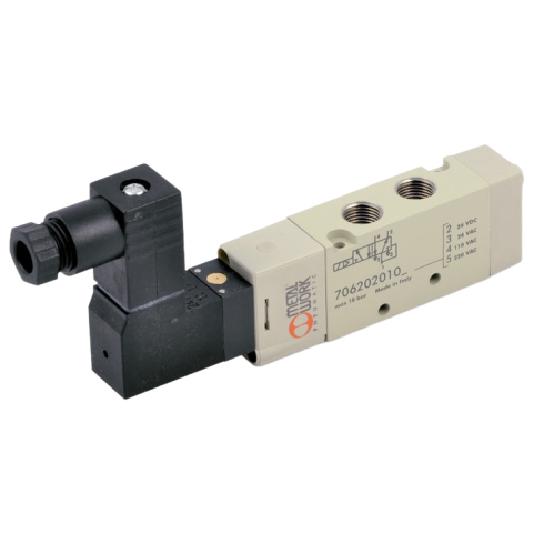 Распределитель с пневмоуправлением Metalwork MSV 25 SOS OO 220VAC 7062020135