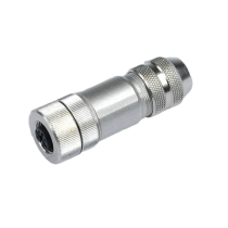 Разъём M12 B-код (вход шины) Metalwork  0240009036