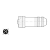 Разъём M12x1 Metalwork  0240009055