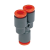 Тройник цанговый Metalwork RL23 8 - 6 2L23303
