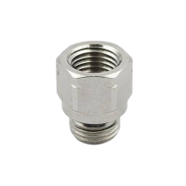 Переходник прямой резьбовой NPT1/4-G1/4 Metalwork AU5/G G1/4 M-1/4 NPT F 2105103U