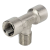Тройник T-образный с внутр.-нар. резьбой осевой G1/2-R1/2 Metalwork A12 1/2 - 1/2 2112004