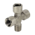Крестовина X-образная с нар./внутр. резьбой G1/4-R1/4 Metalwork A20 1/4 - 1/4 2120002