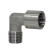 Соединитель угловой с внутр.-нар. резьбой G1/2, нержавеющий Metalwork XA10 1/2-1/2 2110004X