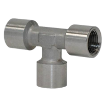 Тройник T-образный с внутр. резьбой G1/4, нержавеющий Metalwork XA11 1/4 2111002X