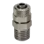 Штуцер прямой с нар. резьбой с накидной гайкой R1/8-6/4 мм Metalwork C1 6/4 1/8 2301001