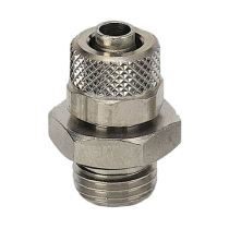 Штуцер прямой с нар. резьбой с накидной гайкой G1/4-10/8 мм Metalwork C1/Z 10/8 1/4 2351008