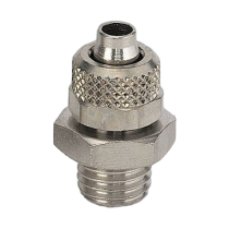 Штуцер прямой с нар. резьбой с накидной гайкой M6-6/4 мм Metalwork C1/C 6/4 M6 2356002