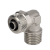 Штуцер угловой с нар. резьбой с накидной гайкой R3/8-8/6 мм Metalwork C5 8/6 3/8 2305005