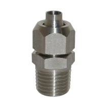 Штуцер прямой с нар. резьбой с накидной гайкой G1/8-8/6 мм, нержавеющий Metalwork XC1 8/6 1/8 2301003X