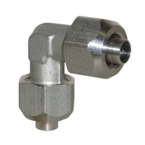 Соединитель угловой с накидной гайкой 6/4 мм, нержавеющий Metalwork XC6 Ø6/4 2306001X