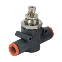 Дроссель без обратного клапана, 8 мм Metalwork RFL L B Ø8-Ø8 9041624