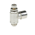 Дроссель без обратного клапана, G1/4 Metalwork MRF N F B 1/4 1/4 9031502B
