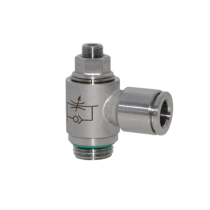 Дроссель с обратным клапаном, G3/8-10 мм, для распределителя Metalwork MRF O X V 10 3/8 9001009VX