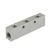 Резьбовой коллектор, G3/8, 2+6 выходов Metalwork  W0503121016