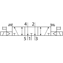 Распределитель с электромагнитным управлением Naval Compressors VUVS-22-B53O-G1/4-110AC