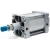 Стандартный пневмоцилиндр Naval Pneumatics DSBG-160-50-PPV-A