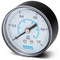 Манометр Naval Compressors MA-40-10-1/8
