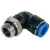Штуцер цанговый угловой NBPT PL 06-G02