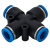 Фитинг цанговый крестообразный NBPT PZA 04