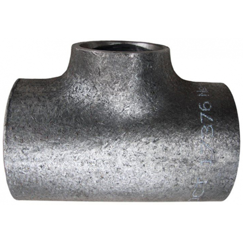 Тройник стальной переходной ГОСТ 17376-2001 Ду76 (DN76) присоединения 76 мм/45 мм