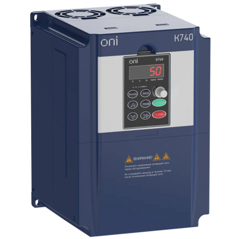 Преобразователь частоты ONI K740-33-15G18PTRMZ (15/18,5 кВт 37 А 3ф 400 В)