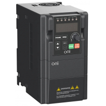 Преобразователь частоты ONI A150-21-075H (0,75 кВт 5 А 1ф 220 В)