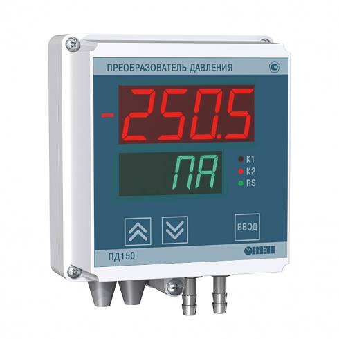 Измеритель низкого давления электронный для котельных и вентиляции ОВЕН ПД150-ДИ60,0К-899-1,0-1-Р