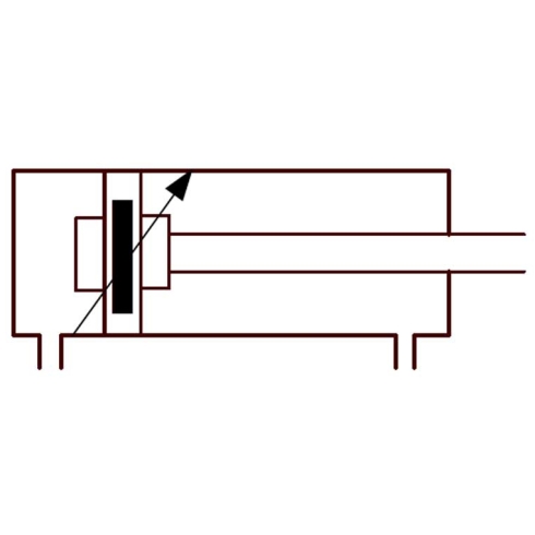 Стандартный пневмоцилиндр Pemaks DMC-063-SYA-0135-E1K6