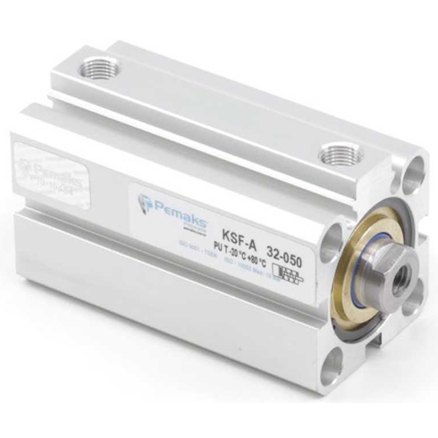 Компактный пневмоцилиндр Pemaks KS-050-FSA-0025