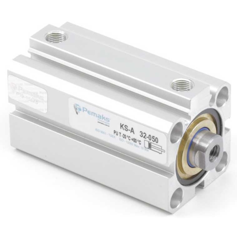 Компактный пневмоцилиндр Pemaks KS-032-SN-0045