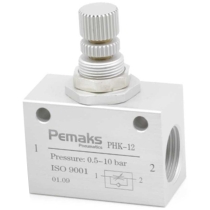 Дроссель с обратным клапаном Pemaks PHK-1/2