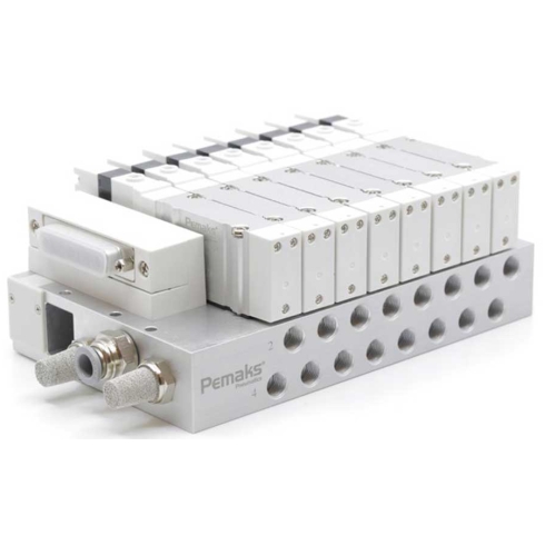 Пневмоостров Pemaks PV2T-6DS-G18-V1
