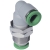 Муфта цанговая угловая для панельного монтажа Pneumax Tecno-RAP-T10L0600