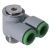 Тройник цанговый с резьбой Pneumax T15B-0814