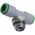 Тройник цанговый с резьбой Pneumax T20-0618