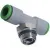 Тройник цанговый с резьбой Pneumax T20-0818