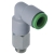 Штуцер цанговый угловой удлиненный Pneumax T22L-0814