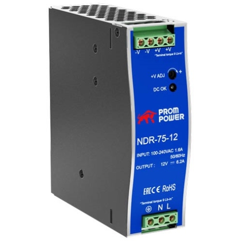 Блок питания Prompower NDR-75-12