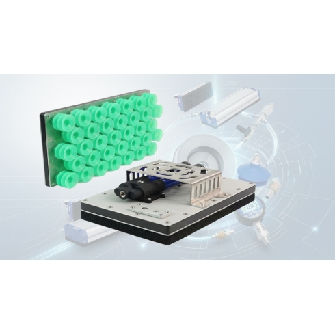 Вакуумный захват со встроенным эжектором Schmalz ATH-X-SVK-239X123-A20