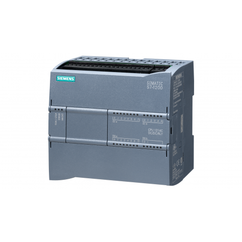 Компактное ЦПУ CPU 1214C DC/DC/RLY S7-1200 SIMATIC Siemens 6ES72141HG400XB0