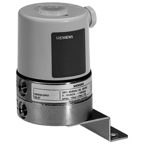 Датчик перепада давления для жидкостей и газов Siemens BPZ:QBE63-DP05