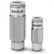 Обратный клапан с быстроразъемным соединением, с наружной резьбой SMC AKH10B-04S