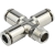 Фитинг цанговый крестообразный SNS JPXC-12-03